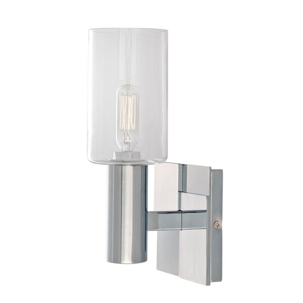 Empire Chrome One-Light 10-Inch Wall Sconce, image 1