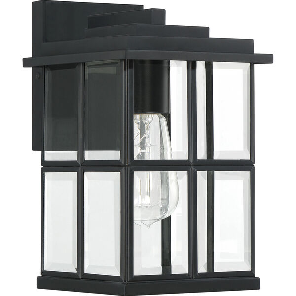 Mulligan Matte Black Seven-Inch One-Light Outdoor Wall Sconce, image 2