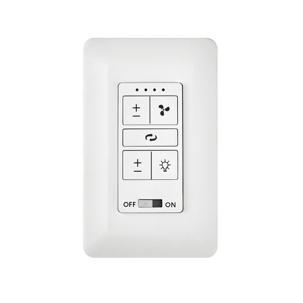 White Four-Speed DC Wall Control, image 2
