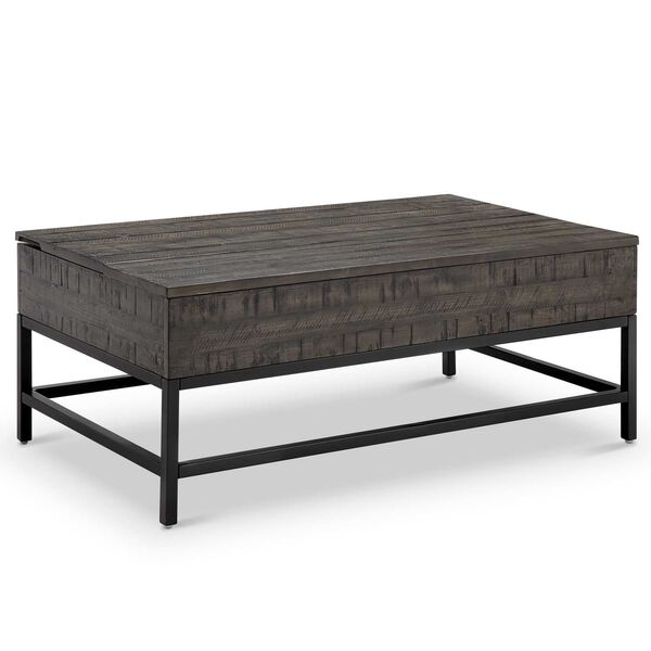 Parker Distressed Whiskey Lift Top Cocktail Table, image 1