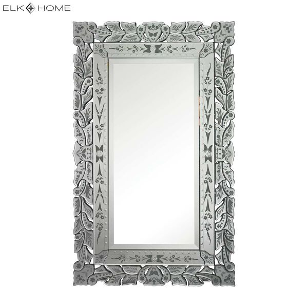 Clear and Rectangular Mirror 50-Inch Rectangular Mirror, image 2
