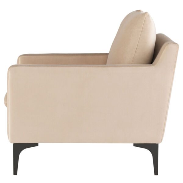 Anders Beige and Black Occasional Chair, image 3