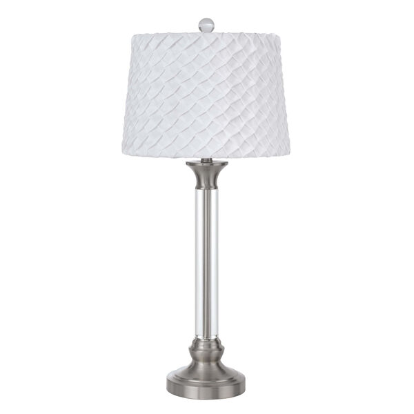 Ruston Brushed Steel LED Table Lamp, image 1