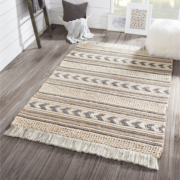 Esme Charcoal Rectangular: 3 Ft. 9 In. x 5 Ft. 9 In. Rug, image 2