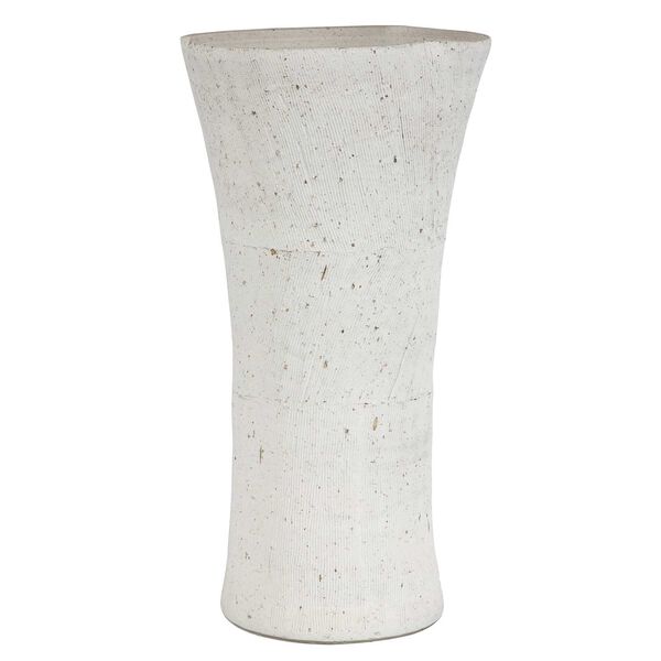 Floreana White Vase, image 1