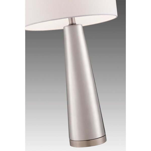 Tyrone Silver One-Light Table Lamp, image 2