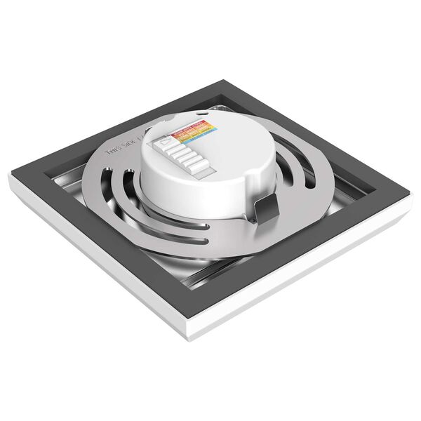 Blink Pro White Five-Inch Integrated LED Square Flush Mount, image 2