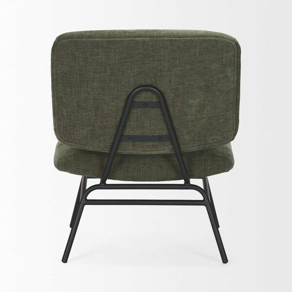 Nora Forest Green Fabric Accent Chair, image 5