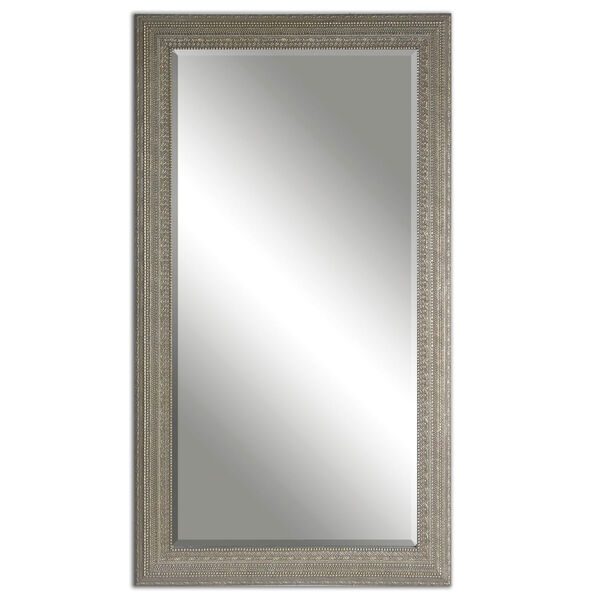 Malika Antiqued Silver and Gray Mirror, image 1