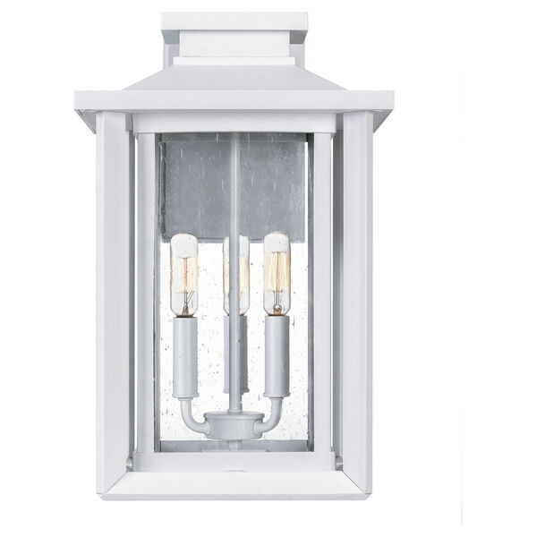 Wakefield White Lustre Three-Light Outdoor Wall Mount, image 3