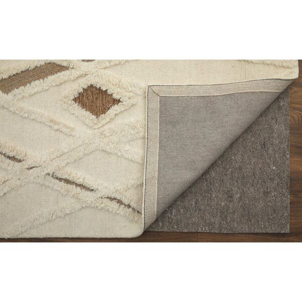 Anica Ivory Taupe Brown Area Rug, image 6