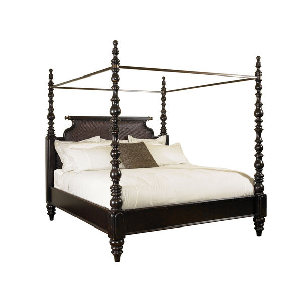 Kingstown Black Sovereign Queen Poster Bed, image 1