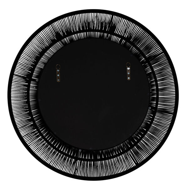 Garrison Black 36 x 36-Inch Wall Mirror, image 4