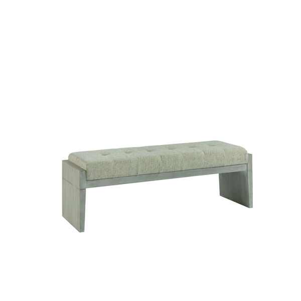 Midtown Flannel Bed End Bench, image 2