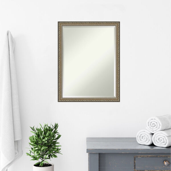 Parisian Silver 20W X 26H-Inch Bathroom Vanity Wall Mirror, image 6