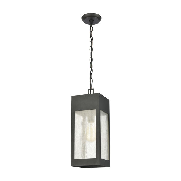 Angus Charcoal One-Light Outdoor Pendant, image 5
