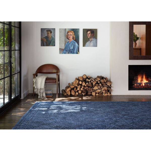 Crafted by Loloi Glendale Navy Rectangle: 3 Ft. 6 In. x 5 Ft. 6 In. Rug, image 3