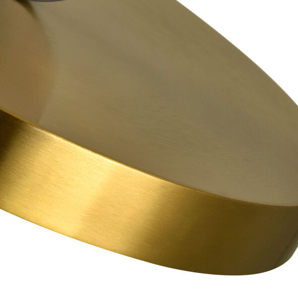 Saleen Brass Black LED Pendant, image 4