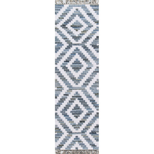 Tribal Blue Rectangular: 7 Ft. 6 In. x 9 Ft. 6 In. Rug, image 6