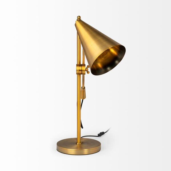 Fragon I Gold One-Light Adjustable Table Lamp, image 6