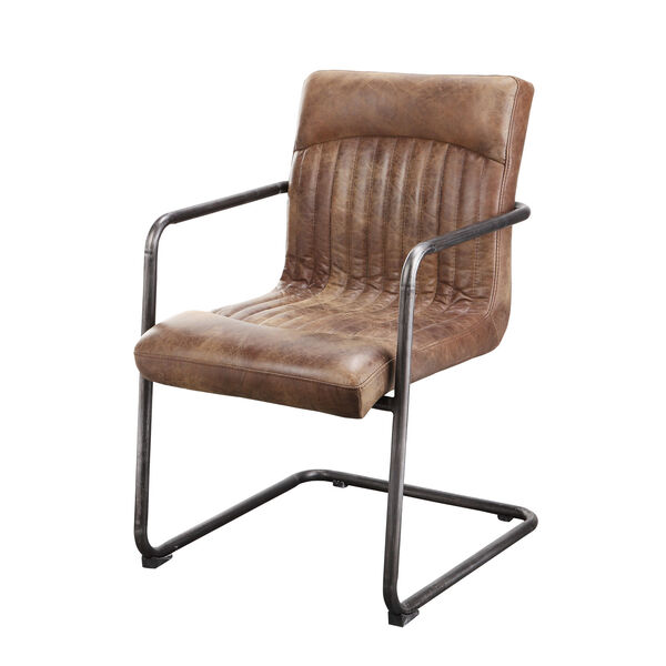 Ansel Light Brown Arm Chair, Set of 2, image 2