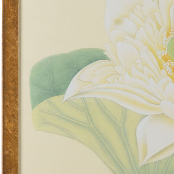 Gold Lotus Panel Wall Art, image 2