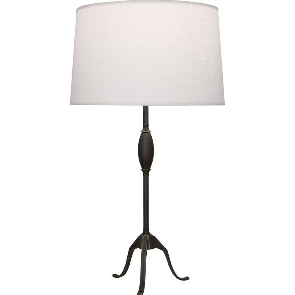 Grace Deep Patina Bronze One-Light Table Lamp, image 1