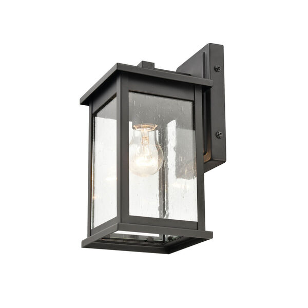 Bowton Powder Coat Black Six-Inch One-Light Outdoor Wall Sconce, image 3