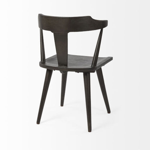 Calvin Black Wooden Dining Chair, image 5