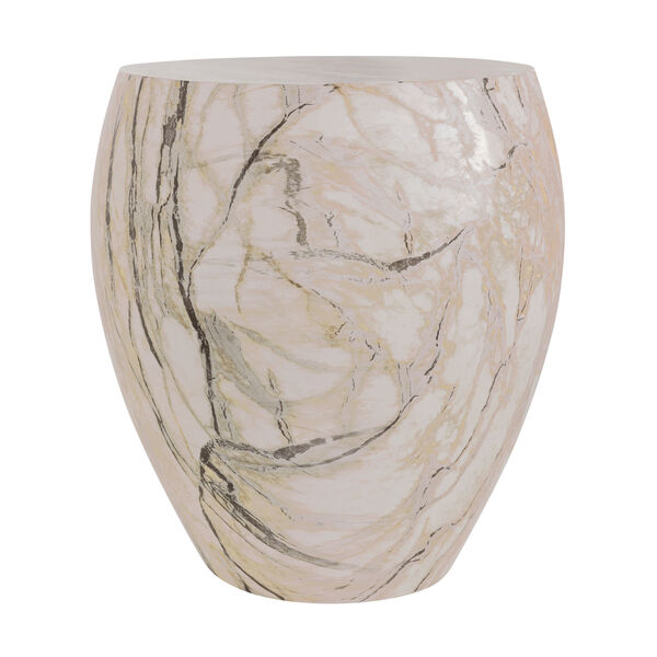 Mojave Faux Marble Kenmore Side Table, image 1