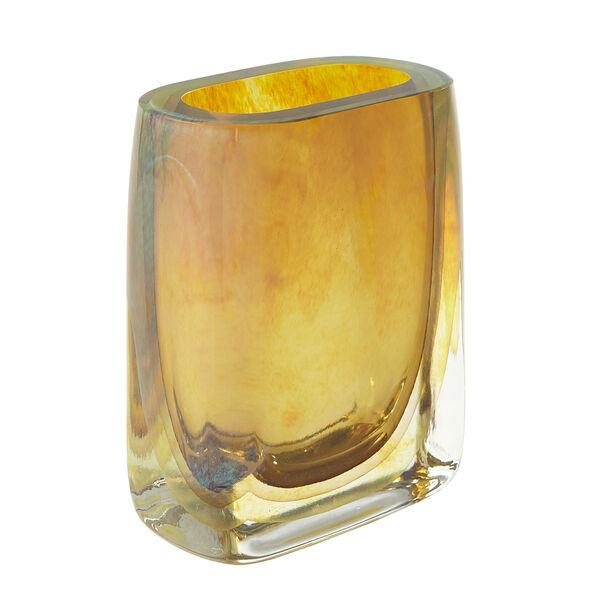 Yellow Borealis Vase, image 1