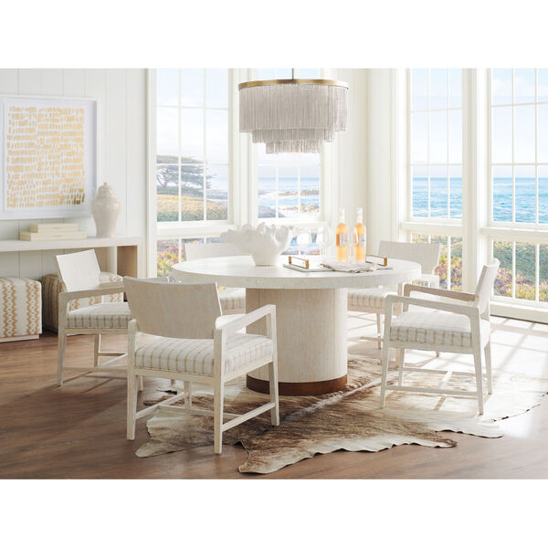 Carmel White Selfridge Round Dining Table, image 2
