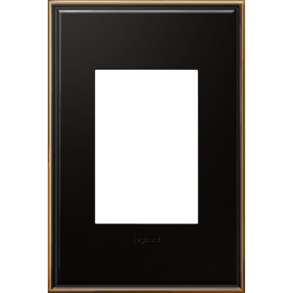 Oil Rubbed Bronze Cast Metal 3-Module Wall Plate, image 1