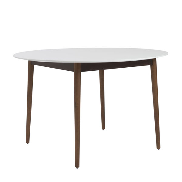 Manon White 47-Inch Round Dining Table, image 3