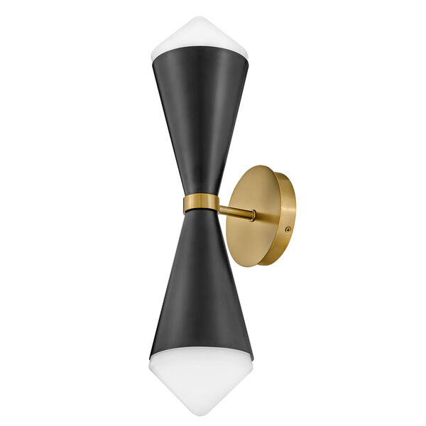 Betty Black Two-Light Wall Sconce, image 4