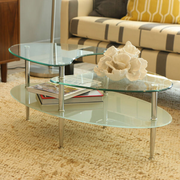 Mariner Oval Coffee Table, image 1
