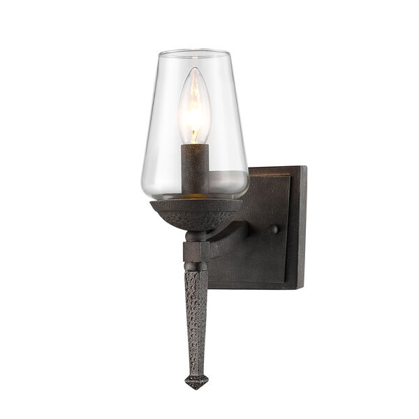Marcellis Dark Natural Iron One-Light Wall Sconce, image 3