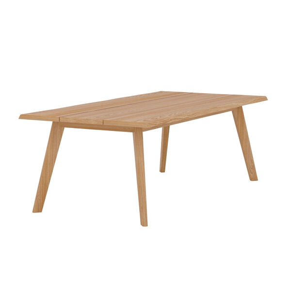 La Costa Natural Sand Teak  Outdoor Dining Table, image 1