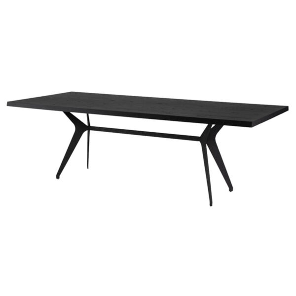 Daniele Onyx and Black Dining Table, image 1