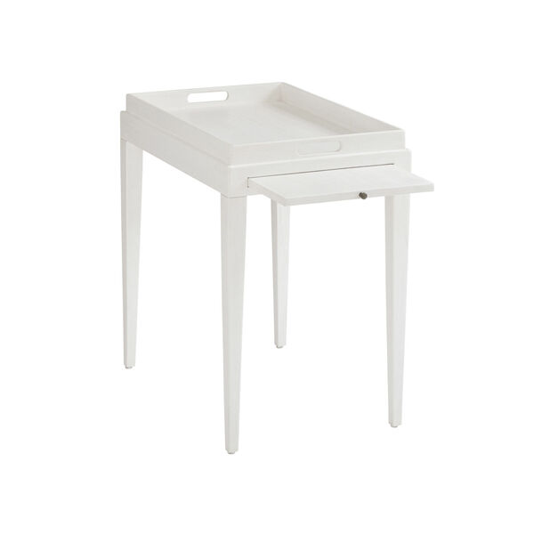Ocean Breeze White Broad River Rectangular End Table, image 3
