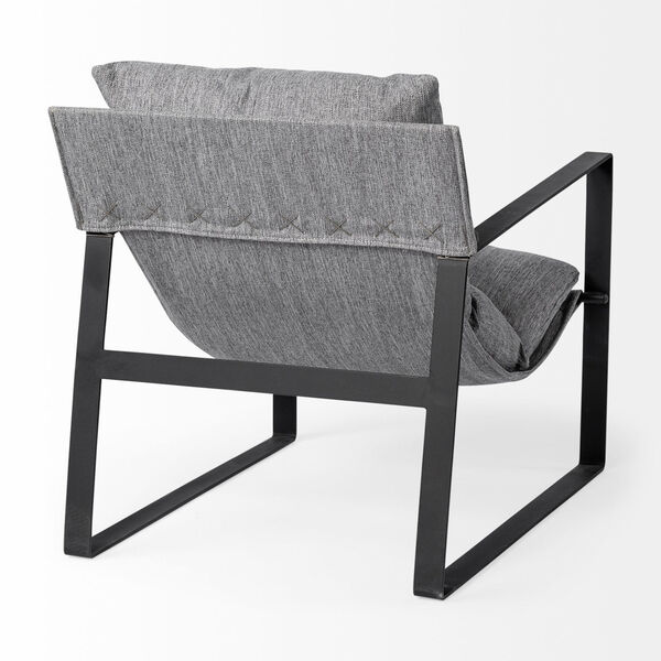Guilia Castlerock Gray Sling Arm Chair, image 6