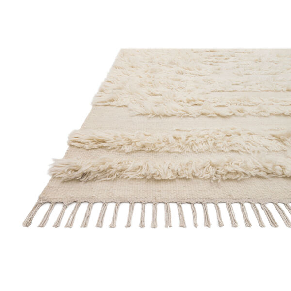 Crafted by Loloi Abbot Natural Ivory Rectangle: 5 Ft. x 7 Ft. 6 In. Rug, image 2
