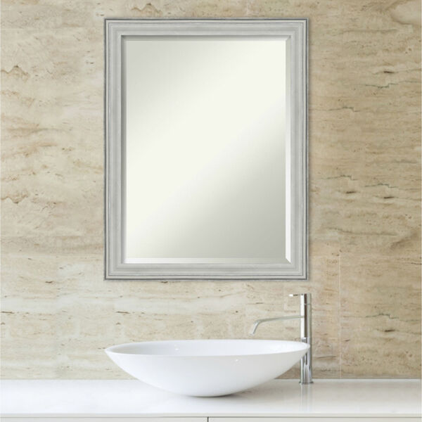 Bel Silver 21W X 27H-Inch Bathroom Vanity Wall Mirror, image 5
