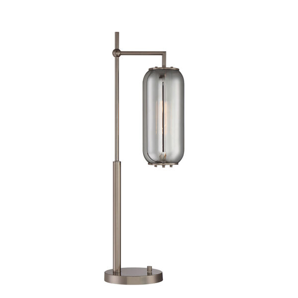 Hagen Gun Metal One-Light Table Lamp, image 1