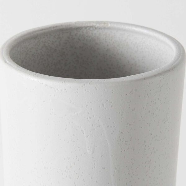 Laforge White Ceramic Vase, image 4