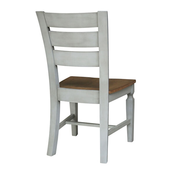 Vista Hickory Stone Ladder Back Chair, Set of Two, image 6