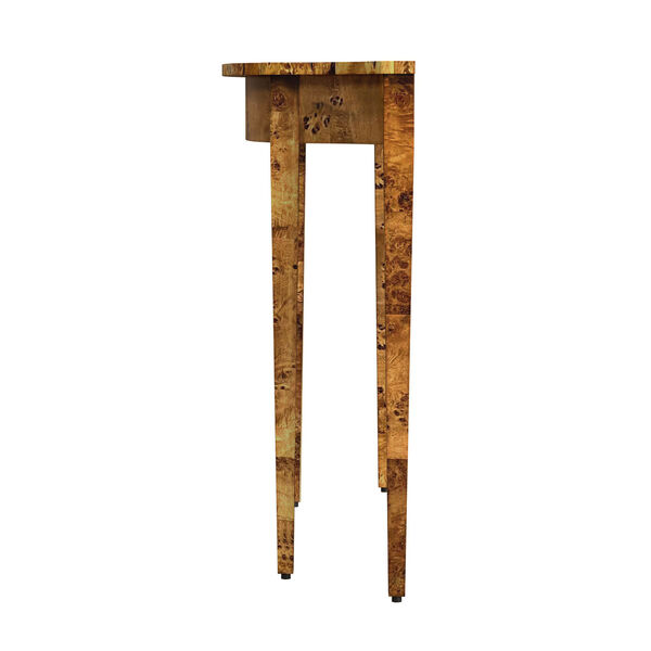 Chester Traditional Burl Console Table, image 4