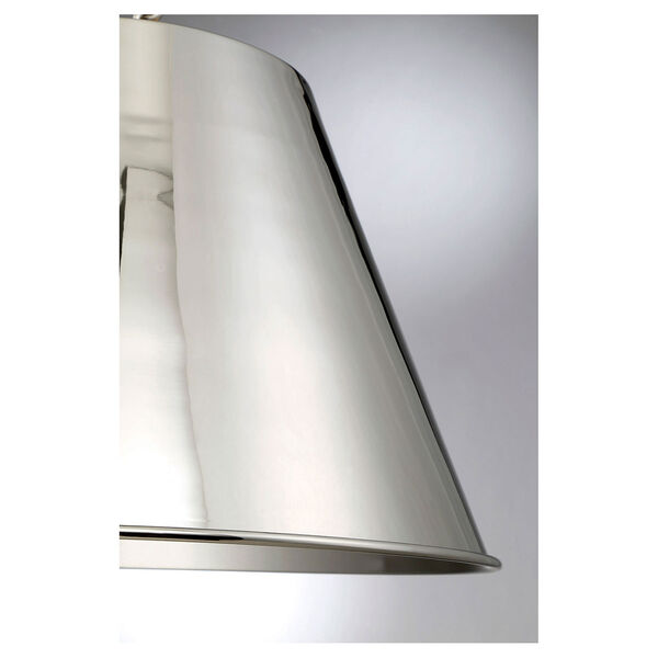 Selby Polished Nickel One-Light Pendant, image 3