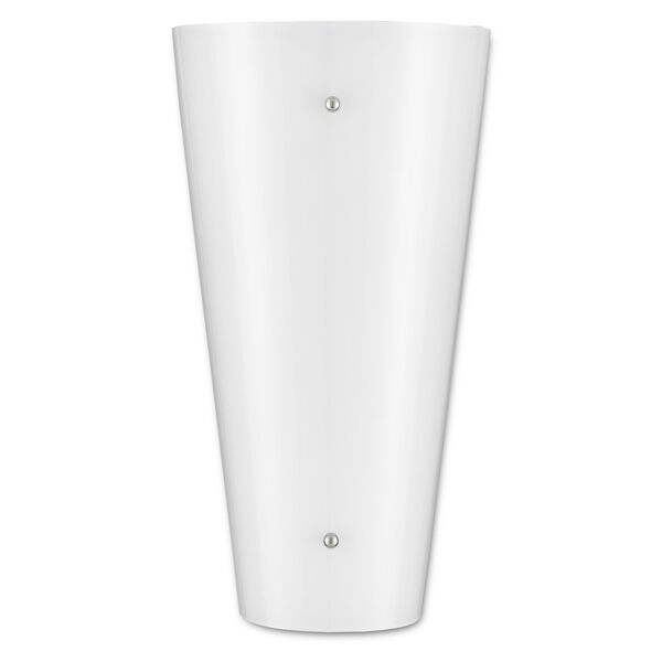 Cleo Glossy White Three-Light Wall Sconce, image 2