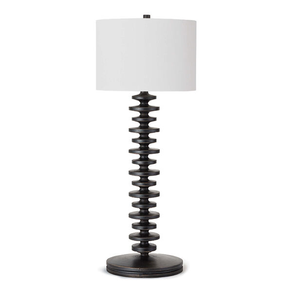 LA Modern Ebony 34-Inch One-Light Table Lamp, image 1